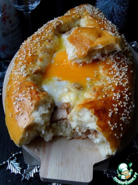 А-ля "Хачапури" с тунцом А-ля "Хачапури" с тунцом