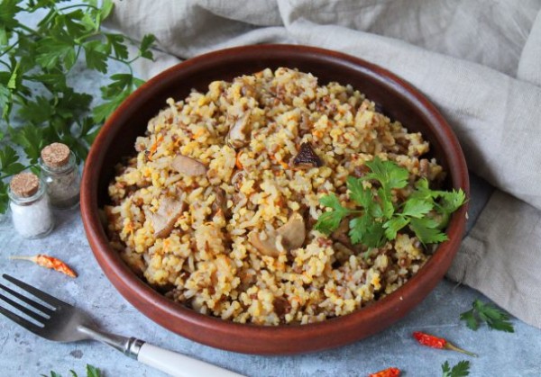 Каша по-монастырски в мультиварке