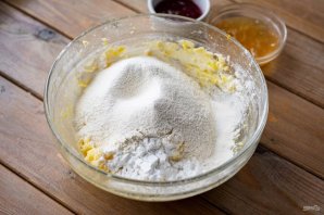 Апельсиновое печенье с джемом Апельсиновое печенье с джемом