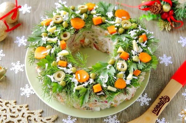 Оливье с тунцом Оливье с тунцом