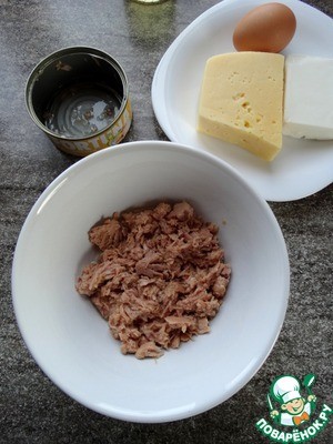 А-ля "Хачапури" с тунцом А-ля "Хачапури" с тунцом