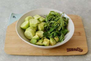 Гаспачо из огурцов Гаспачо из огурцов