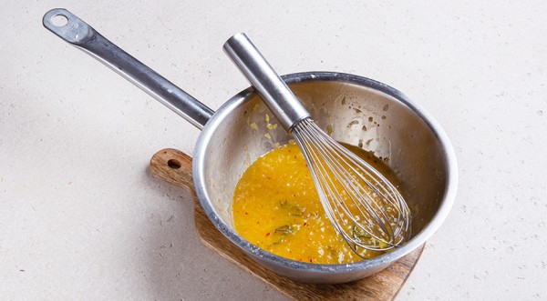 Круглый стейк из лосося с апельсиновым соусом, пошаговый рецепт с фото на 831 ккал