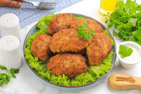 Котлеты с творогом и яблоком Котлеты с творогом и яблоком