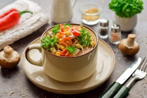 Салат "Георгин"