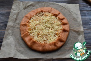 Томатная галета с тунцом