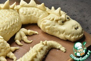 Пирог "Дракон 2024"