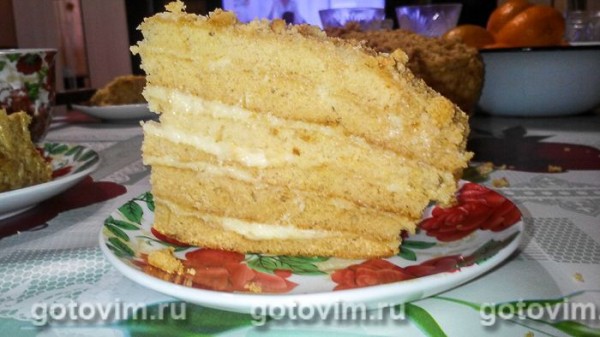 Торт «Медовая нежность» Торт «Медовая нежность»