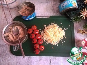 Большой запечённый "драник" с начинкой Большой запечённый "драник" с начинкой