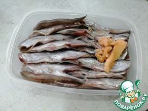 Борщ с фасолью и мойвой