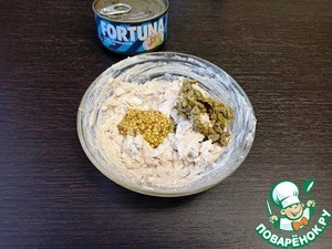 Бутерброды "Праздничные" с пикантным рыбным паштетом