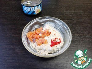 Бутерброды "Праздничные" с пикантным рыбным паштетом