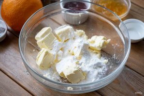 Апельсиновое печенье с джемом Апельсиновое печенье с джемом