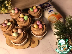 Шоколадные капкейки