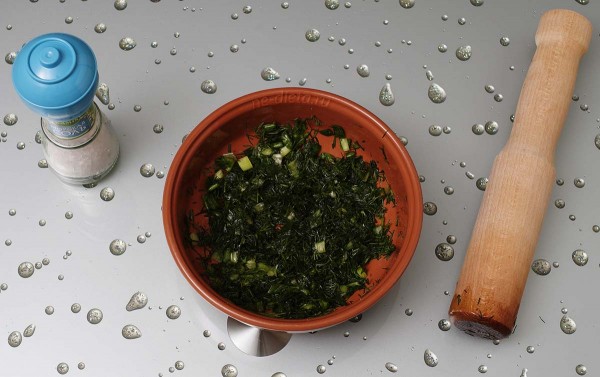 Окрошка на квасе Окрошка на квасе