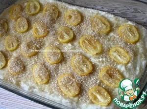 Пирог с кумкватом