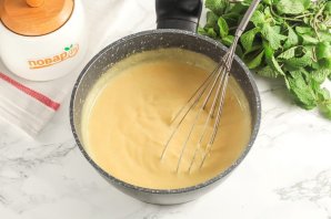 Трайфлы с персиком Трайфлы с персиком