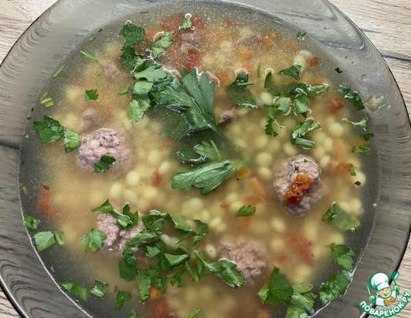 Чечевичная похлебка с фрикадельками для «чайников»