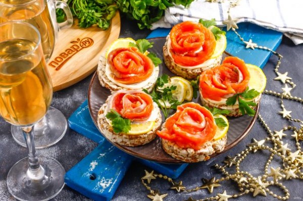 Бутерброды к шампанскому Бутерброды к шампанскому