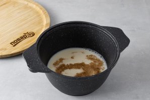 Овсяная каша с яблоком и бананом Овсяная каша с яблоком и бананом