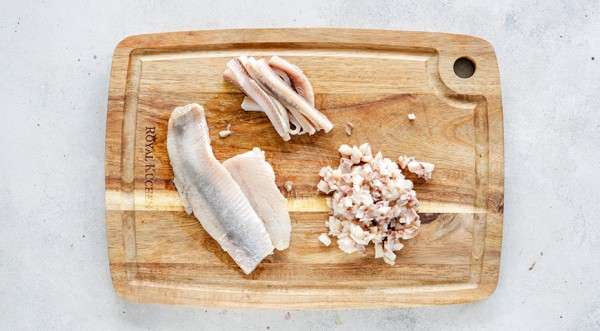 Селедка под шубой с икрой минтая, пошаговый рецепт с фото на 284 ккал