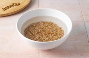 Каша из полбы с бананом Каша из полбы с бананом