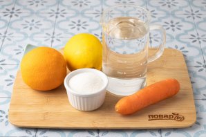 Домашняя фанта из апельсинов и лимона Домашняя фанта из апельсинов и лимона