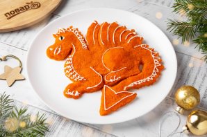 Салат из моркови и тофу на год Дракона Салат из моркови и тофу на год Дракона