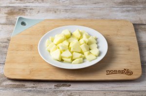 Кекс с яблоками и какао Кекс с яблоками и какао