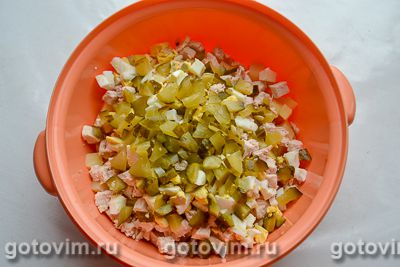 Новогодний салат «Ёлочка»