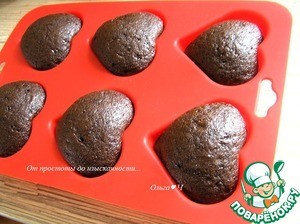 Шоколадно-клубничные кофейные кексы или Торт Шоколадно-клубничные кофейные кексы или Торт