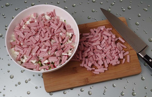 Окрошка на квасе Окрошка на квасе