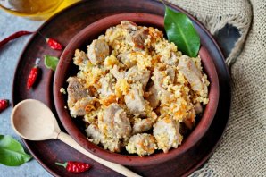 Кукурузная каша с мясом в мультиварке Кукурузная каша с мясом в мультиварке