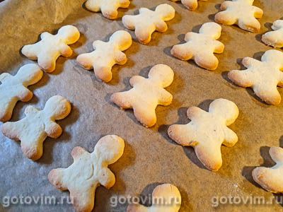 Имбирные человечки (пряное печенье с кардамоном и имбирем) Имбирные человечки (пряное печенье с кардамоном и имбирем)