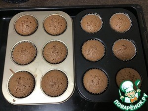 Шоколадные капкейки