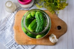 Маринованные огурцы "Как магазинные" Маринованные огурцы "Как магазинные"