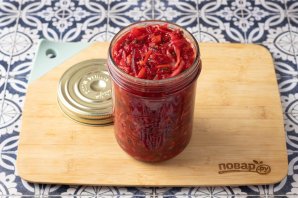 Борщевая заправка на зиму с капустой Борщевая заправка на зиму с капустой