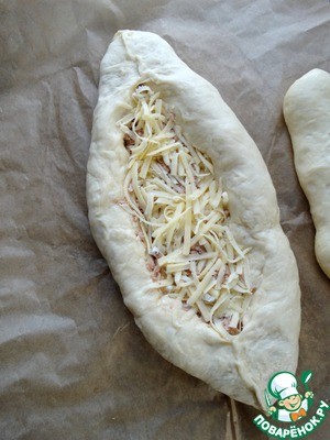 А-ля "Хачапури" с тунцом А-ля "Хачапури" с тунцом