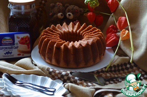 Банановый кекс на творожном сыре