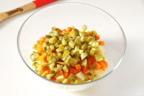 Оливье с тунцом Оливье с тунцом