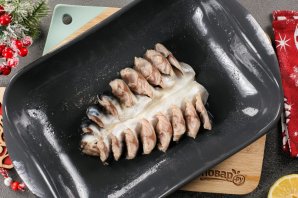 Скумбрия "Ёлочка" запечённая в духовке Скумбрия "Ёлочка" запечённая в духовке