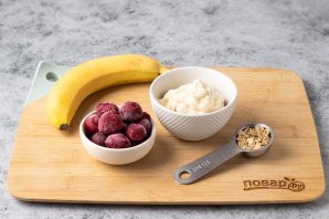 Смузи на завтрак с овсянкой Смузи на завтрак с овсянкой