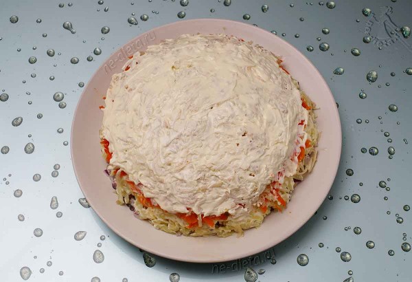 Селедка под шубой — 3 рецепта Селедка под шубой — 3 рецепта