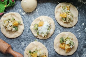 Пирожки с фруктами в духовке Пирожки с фруктами в духовке