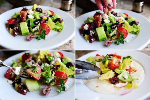 
Классический Греческий салат – 9 пошаговых рецептов с фетаксой	