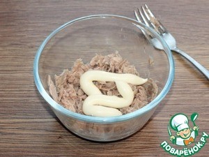 Гунканы с тунцом Гунканы с тунцом