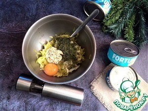 Кабачковая запеканка с тунцом Кабачковая запеканка с тунцом