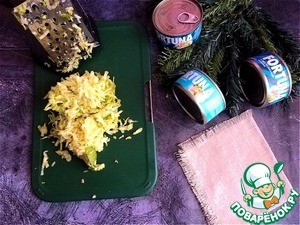 Кабачковая запеканка с тунцом Кабачковая запеканка с тунцом