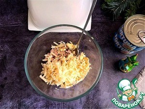 Кабачковая запеканка с тунцом Кабачковая запеканка с тунцом