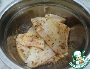 Камбала в соусе карри запеченная в духовке Камбала в соусе карри запеченная в духовке